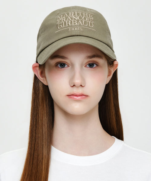 CLASSIC LOGO COVERED CAP - 5 COLORS BEIGE
