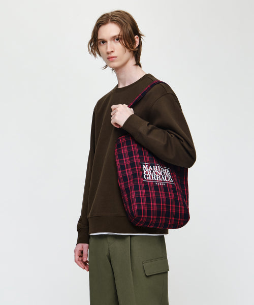CLASSIC LOGO CHECK ECO BAG - 2 COLORS RED