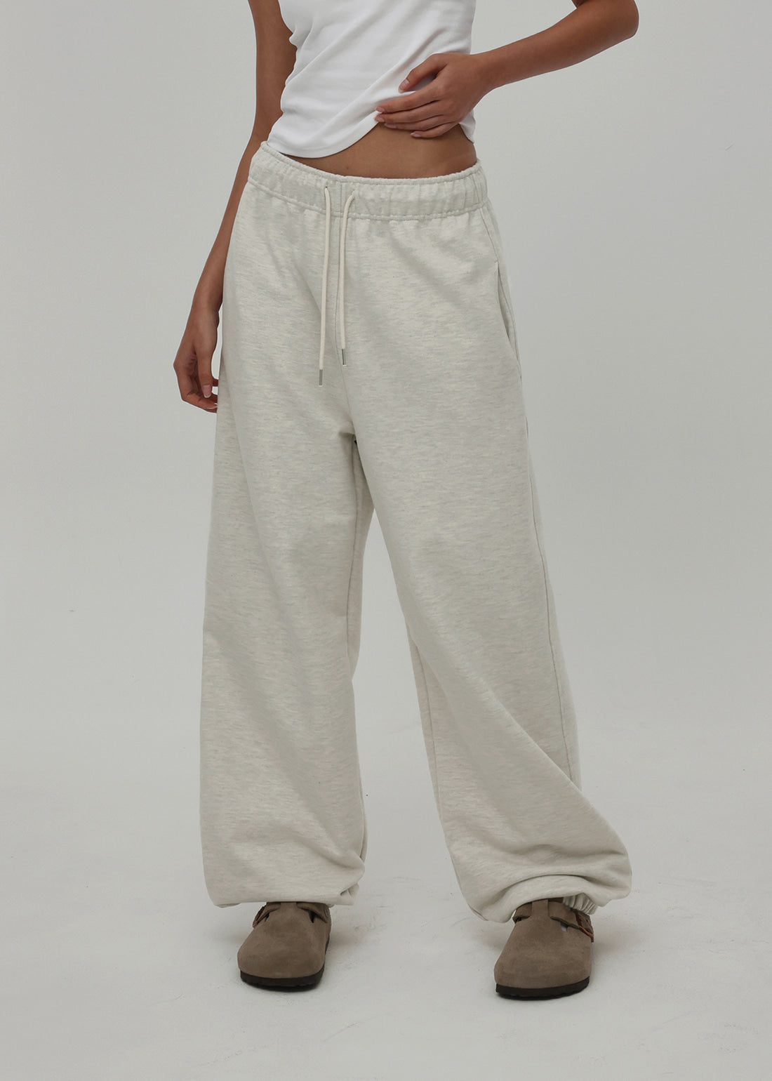 HEAVY SWEAT WIDE JOGGER PANTS 2