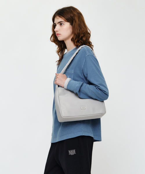 CLASSIC LOGO ONE SHOULDER BAG - 3 COLORS LIGHT GREY
