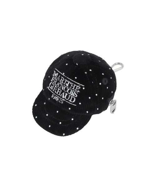CAP POUCH KEYRING - 2 COLORS BLACK