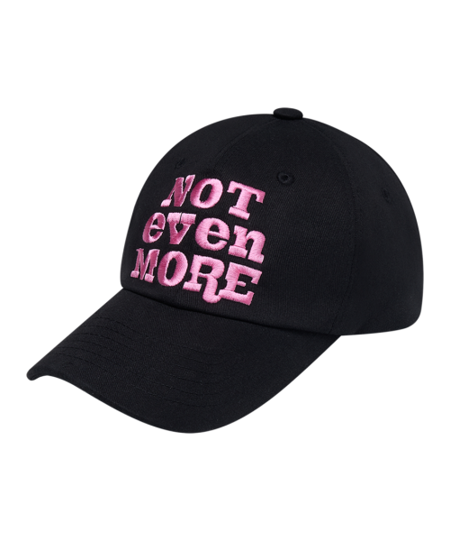 BALL CAP - 6 COLORS BLACK