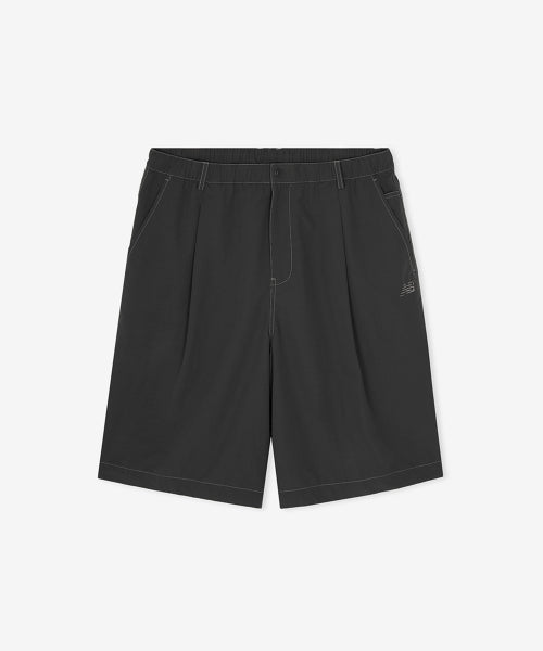 ESCAPE WOVEN SHORTS - 2 COLORS CHARCOAL