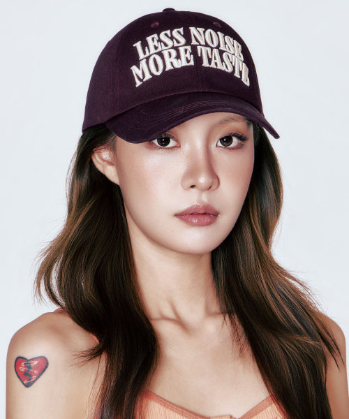 STATEMENT BALL CAP - 5 COLORS BURGUNDY