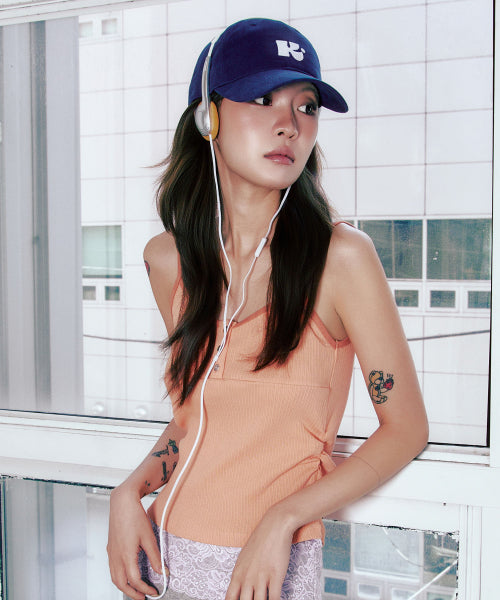 MONOGRAM BALL CAP - 5 COLORS NAVY