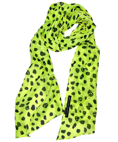 DALMATIAN SCARF - 4 COLORS GREEN