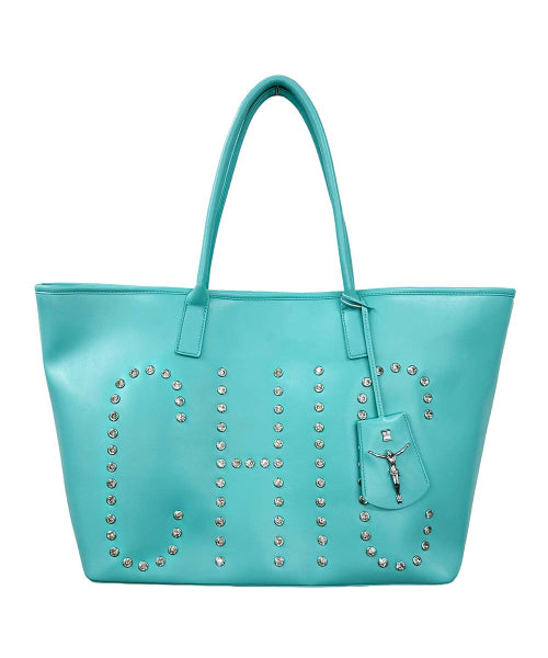 COUTURE GROCERY TOTE BAG - 2 COLORS MINT