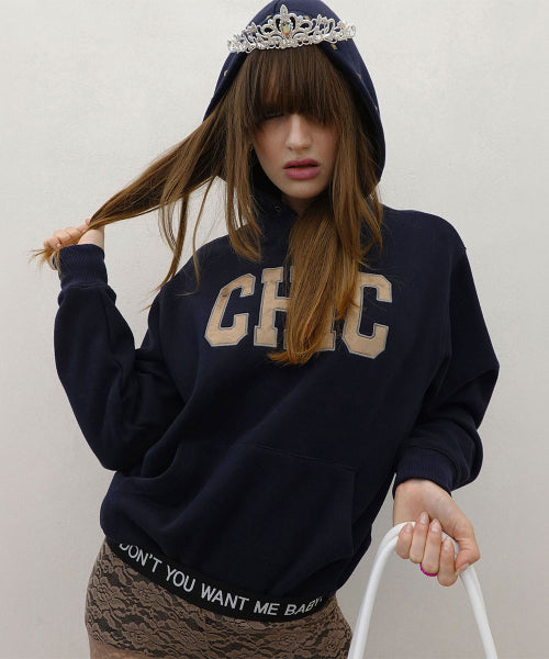 CHIC HOODIE - 4 COLORS NAVY