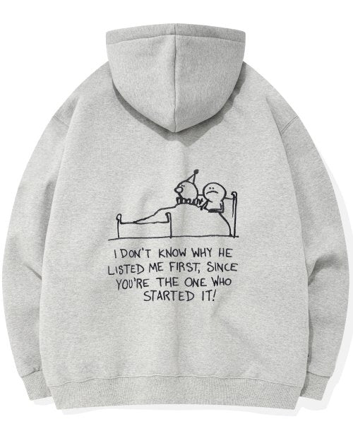 MMM HOOD HEAVY OVERFIT - 3 COLORS GREY
