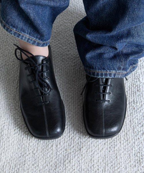 TIE LOAFER - 2 COLORS BLACK