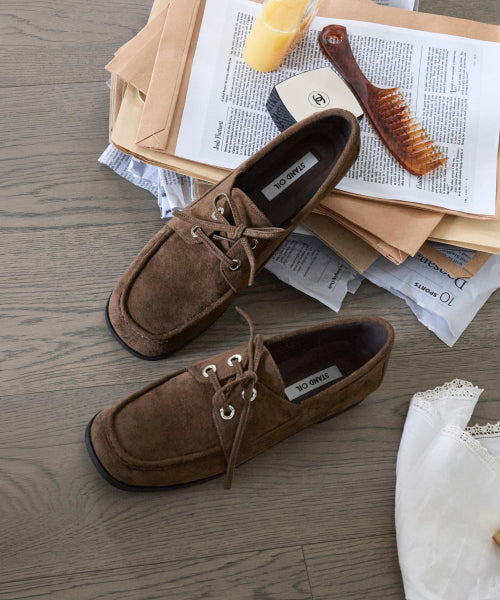 BRICK LOAFER - 2 COLORS BROWN