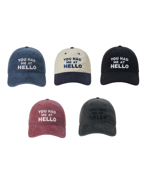 BALL CAP - 4 COLORS BLACK