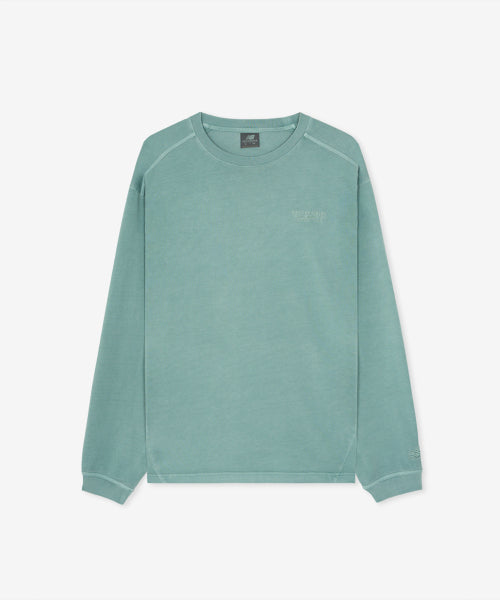 ESCAPE DYED LONG SLEEVE TEE - 3 COLORS B/GRAY
