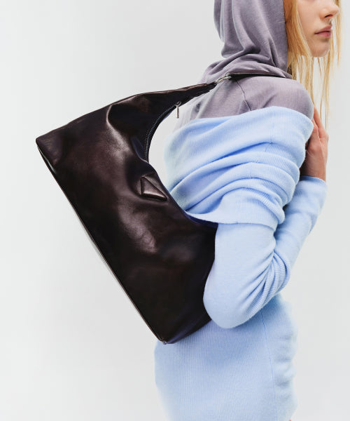 SOTY HOBO BAG CHOCO BERRY - 2 COLORS AS SHOWN