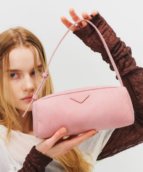 SOTY MELLOW BAG NUBUCK - 2 COLORS PINK