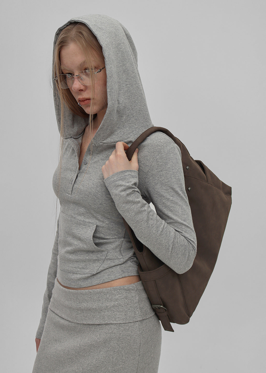 [MADE] Arsene Washed Leather Shoulder Bag