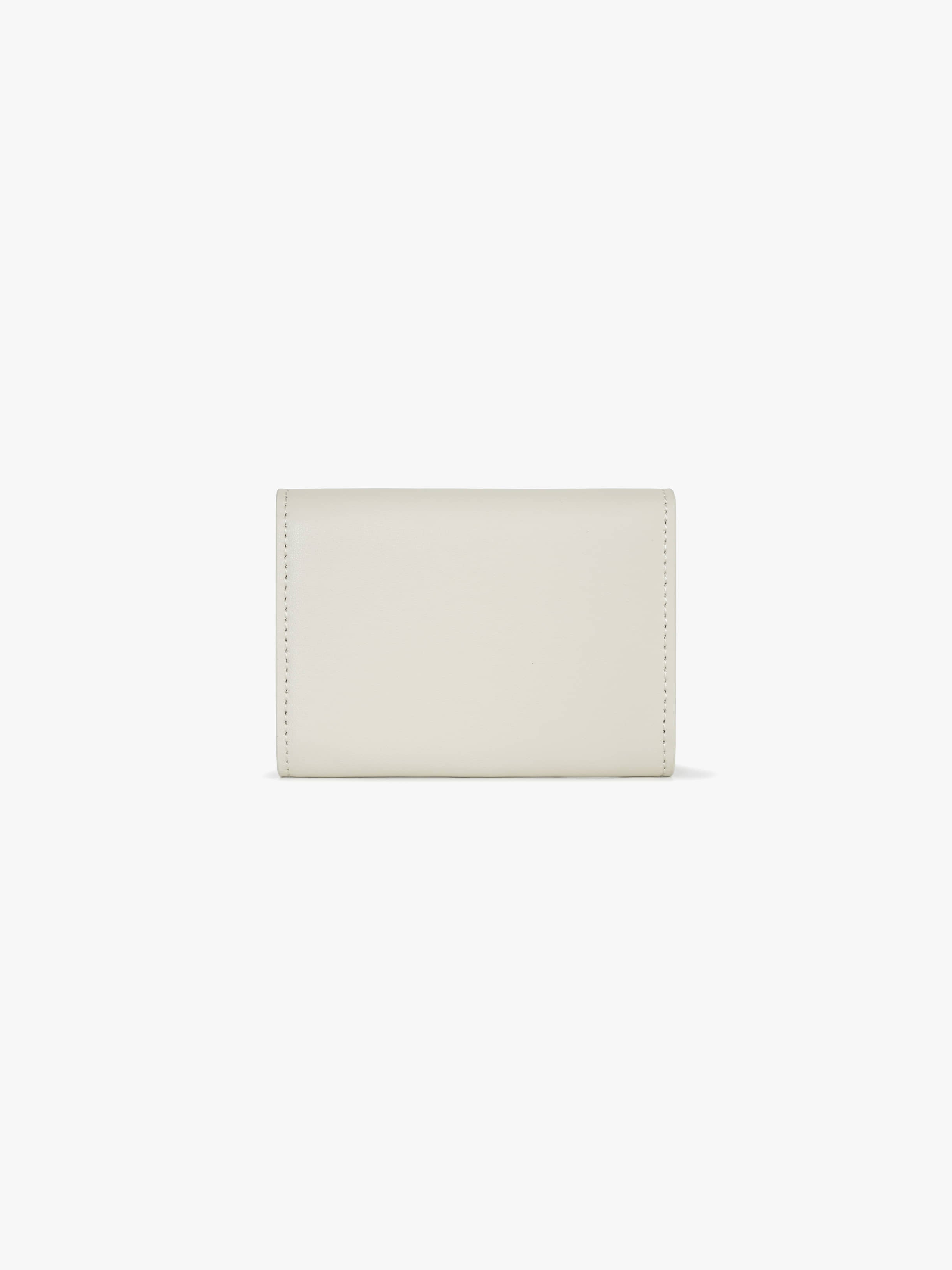 MATT TRIANGLE WALLET - CREAM