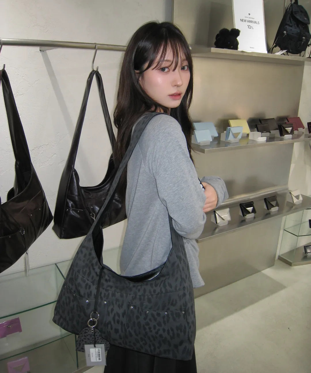 [FENNEC] BASH SLOUCHY BAG - 4 COLOR