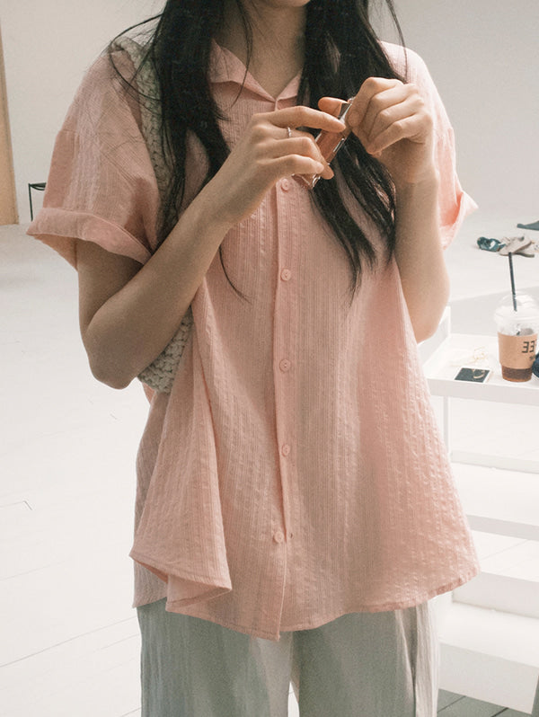 TONE SLIM COTTON SHIRT - 4 COLORS