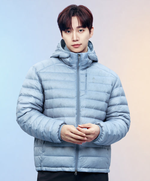 JELLO HOODIE DOWN JACKET - 3 COLORS CHARCOAL