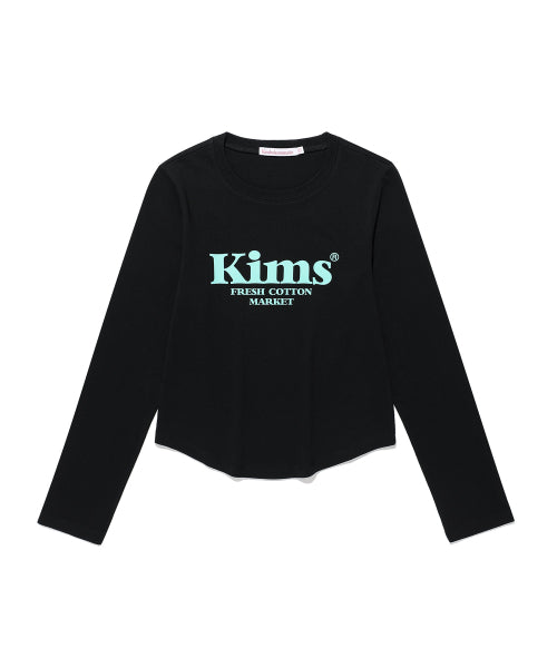 KIMS BAM LOGO LS TEE BLACK - 5 COLORS MINT