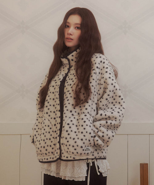 WOMAN SHERPA JACKET #SANA同款！ - 3 COLORS LIGHT BEIGE