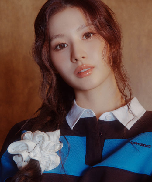 WOMAN RUFFLE SCRUNCHIE #SANA同款！ AS SHOWN