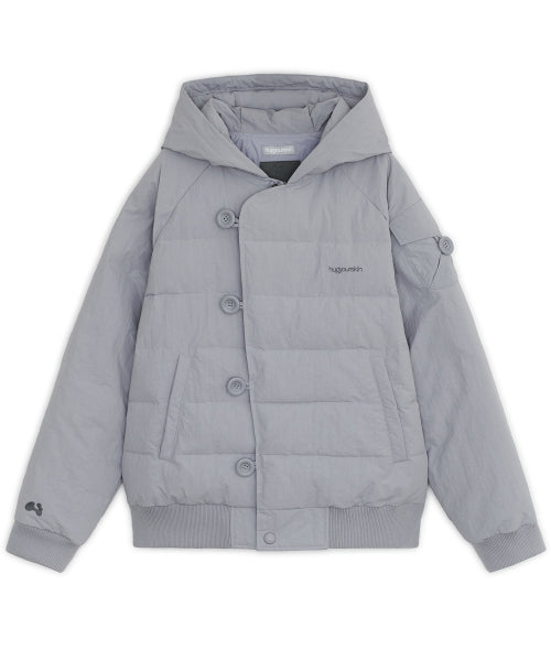 BUTTON JACKET - 2 COLORS LIGHT GREY