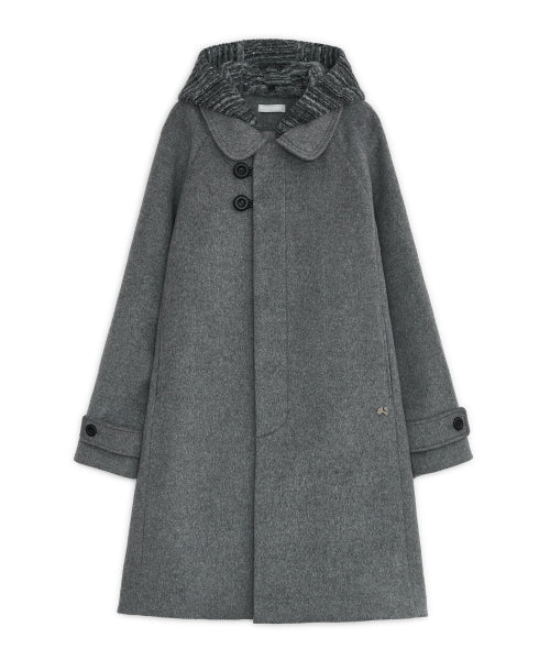 HOOD SINGLE COAT - 3 COLORS GREY