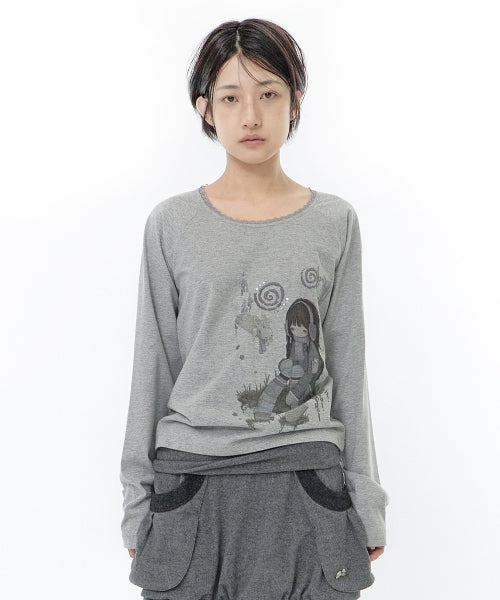 HUGYOURSKIN X FELURYA - 2 COLORS MELANGE GREY