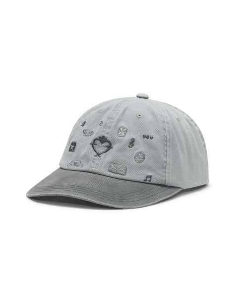 WASHED BALL CAP - 2 COLORS GREY