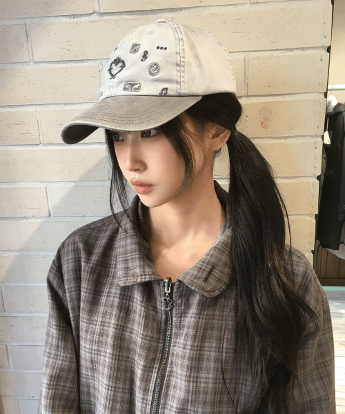 WASHED BALL CAP - 2 COLORS GREY