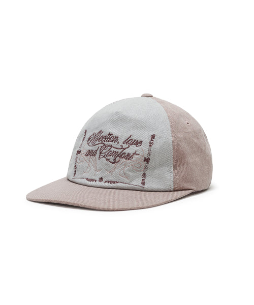 WASHED ORNAMENTS CAP - 2 COLORS PINK