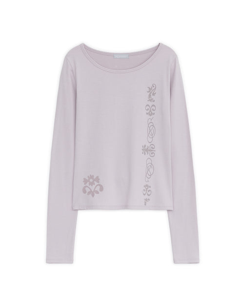 LONG SLEEVE TEE - 3 COLORS PINK