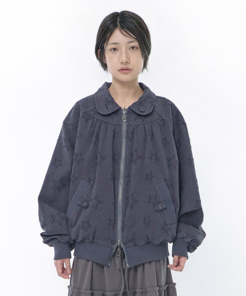 STAR JACKET - 2 COLORS NAVY