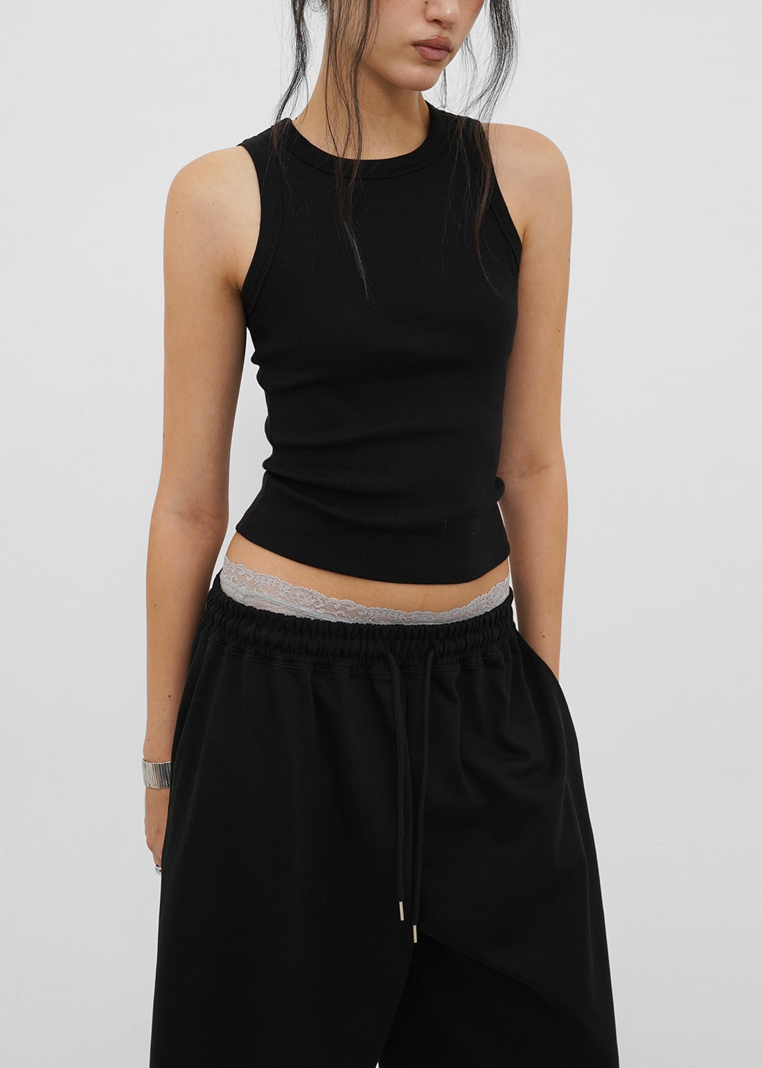BASIC RIBBED ROUND MANGO TANK 12
