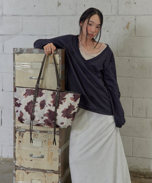 MOSS FRINGE BAG AS SHOWN