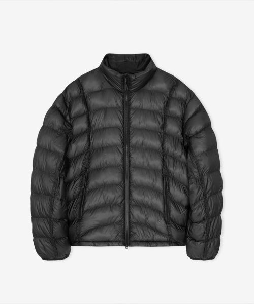 FLYING 77 SUPERLIGHT STAND NECK LIGHTWEIGHT PADDED JACKET - 4 COLORS BLACK