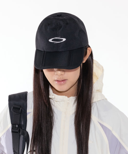 CURVED PANEL CAP - 4 COLORS BLACK