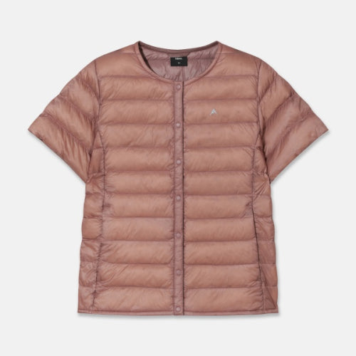 JELLO SHORT SLEEVE DOWN JACKET - 2 COLORS PINK