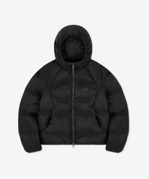 WOMEN FLYING 204 AIRY HOODED LIGHTWEIGHT DOWN - 5 COLORS BLACK