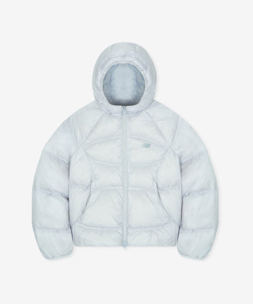 WOMEN FLYING 204 AIRY HOODED LIGHTWEIGHT DOWN - 5 COLORS L/BLUE