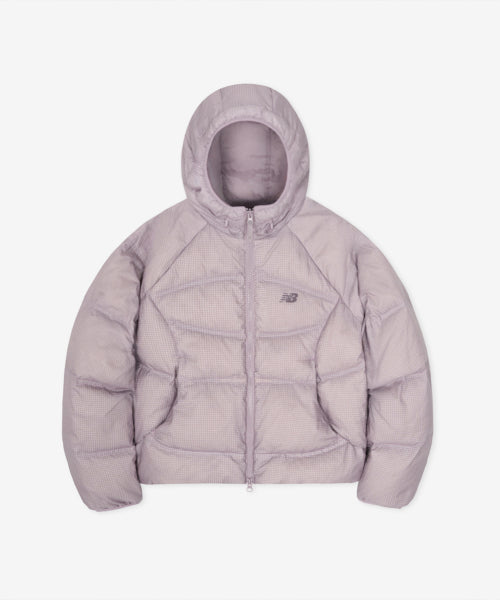 WOMEN FLYING 204 AIRY HOODED LIGHTWEIGHT DOWN - 5 COLORS PURPLE