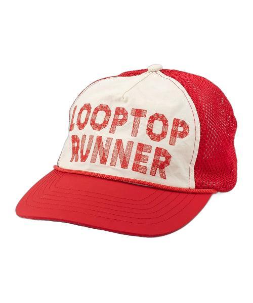 ROOFTOP RUNNER TRUCKER CAP - 5 COLORS RED