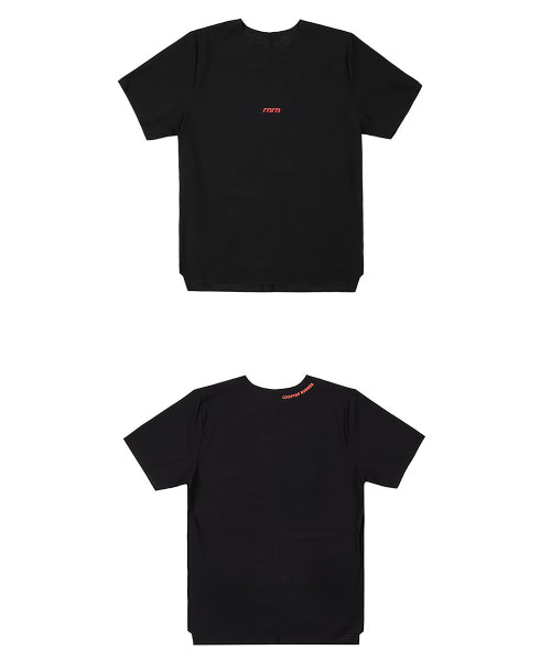 SHORT SLEEVE RUNNING TEE - 4 COLORS BLACK