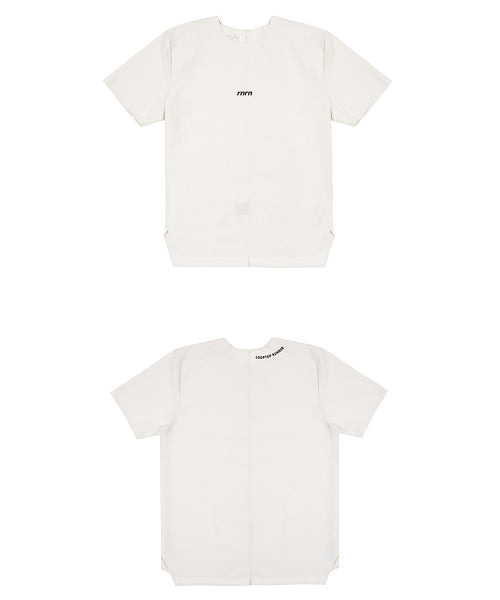 SHORT SLEEVE RUNNING TEE - 4 COLORS IVORY