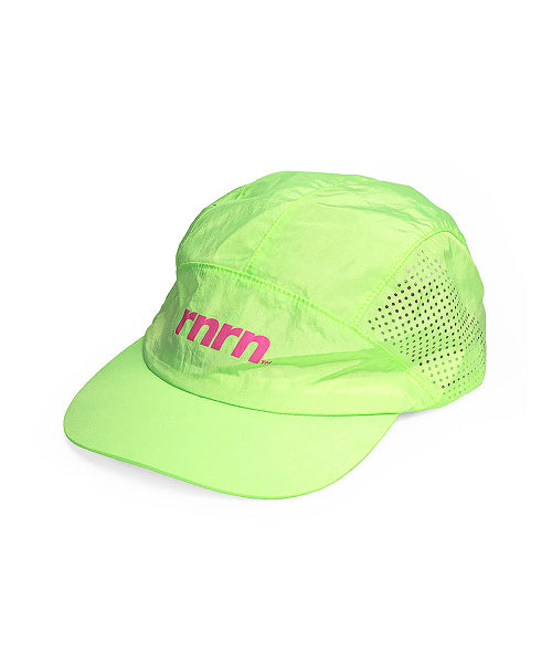 TRACK SHELL RUNNING CAP - 5 COLORS NEON GREEN
