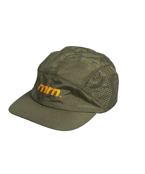 TRACK SHELL RUNNING CAP - 5 COLORS OLIVE GREEN