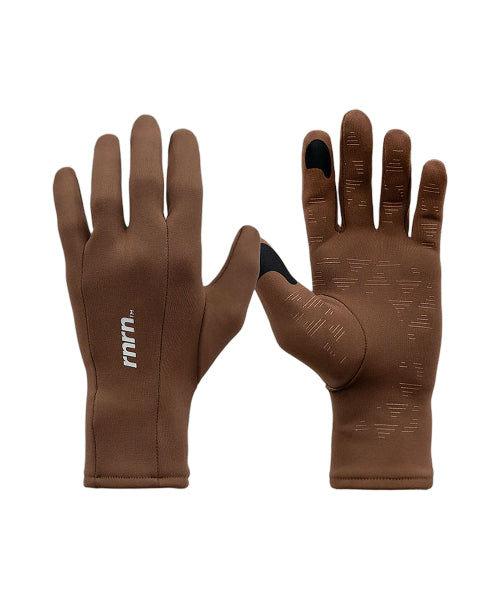 FLEECE GLOVES - 4 COLORS BROWN