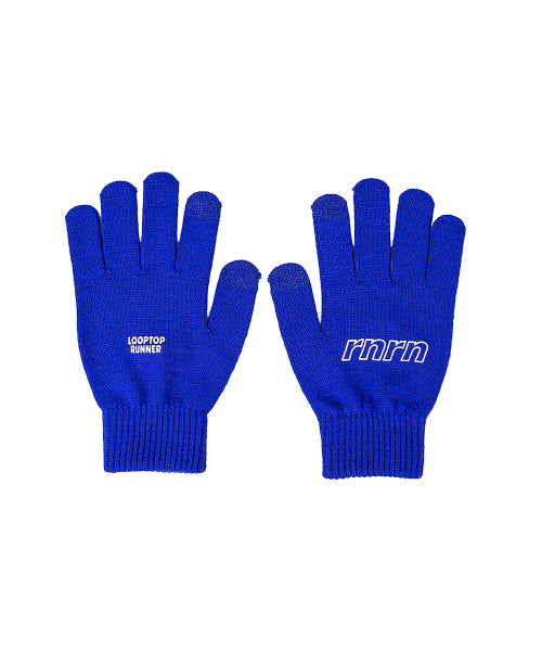 KNIT GLOVES - 2 COLORS BLUE
